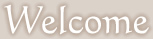 Welcome