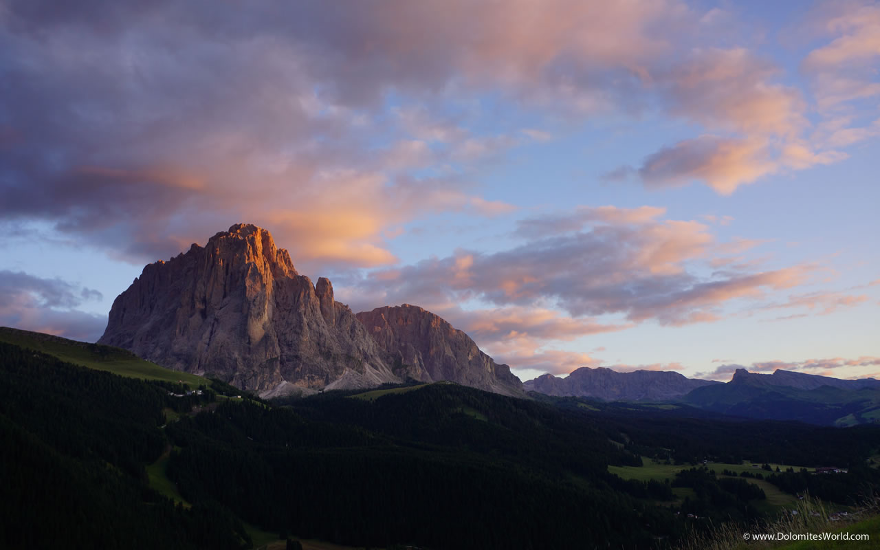 Langkofel im Grödnertal